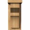 Ekena Millwork Monterey Smooth Corbel w/Backplate, Western Red Cedar, 5 1/2"W x 8"D x 12"H COR06X08X12MON01SWR - alternate 4